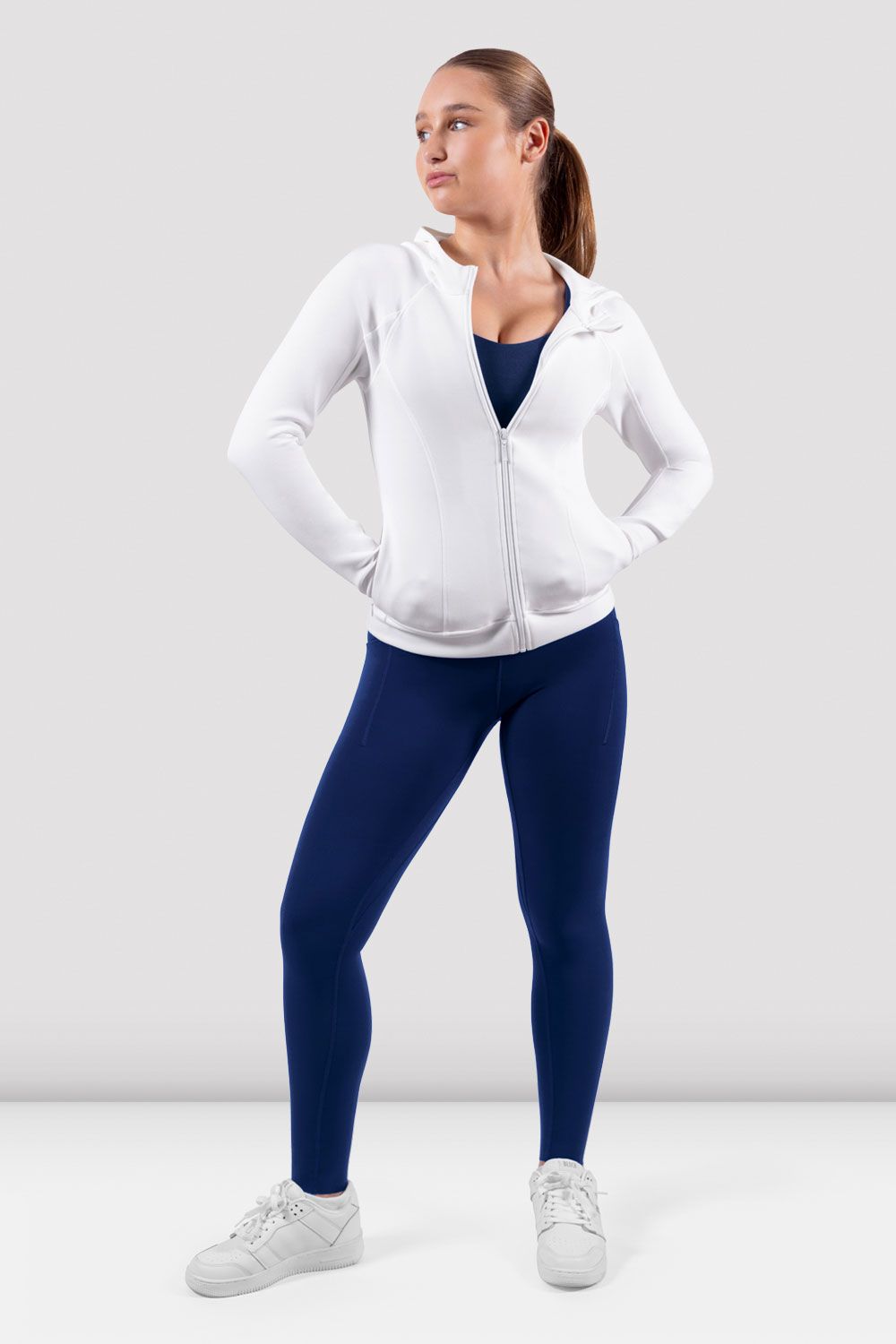 Apex Adaption Zip Hoodie for Men & Women - Lightweight Fleece Jacket with Pockets - Perfect for Running, Hiking & Outdoor Activities