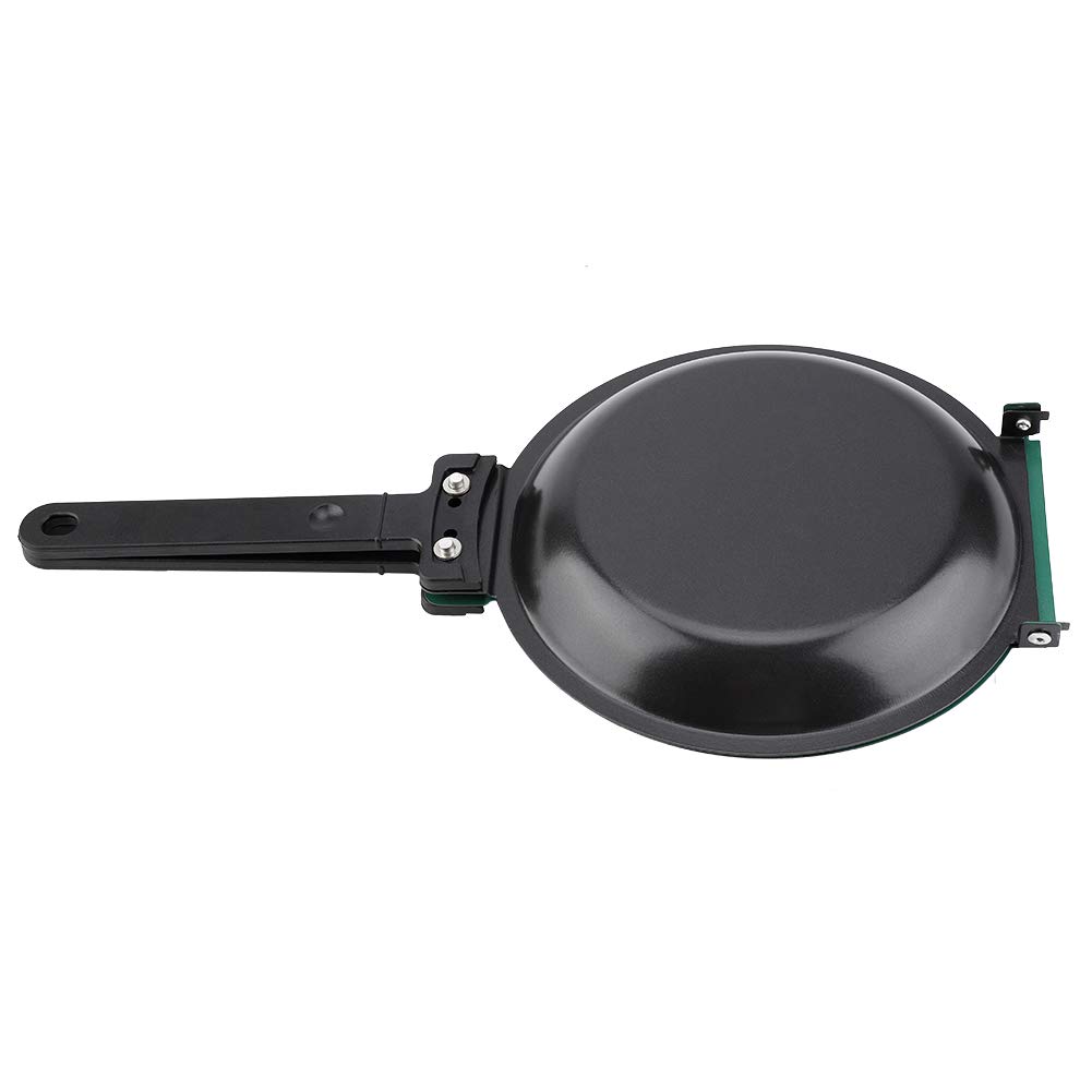 Non-Stick Ceramic Double-Sided Pancake Pan - Green Shell-Shaped Frying Pan for Perfect Pancakes, Crepes & Eggs | Ideal for Breakfast, Brunch & Family Cooking