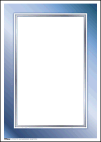 100-Pack Sale Tags with Blue & Silver Borders - Perfect for Retail Pricing, Clearance Sales & Inventory Management