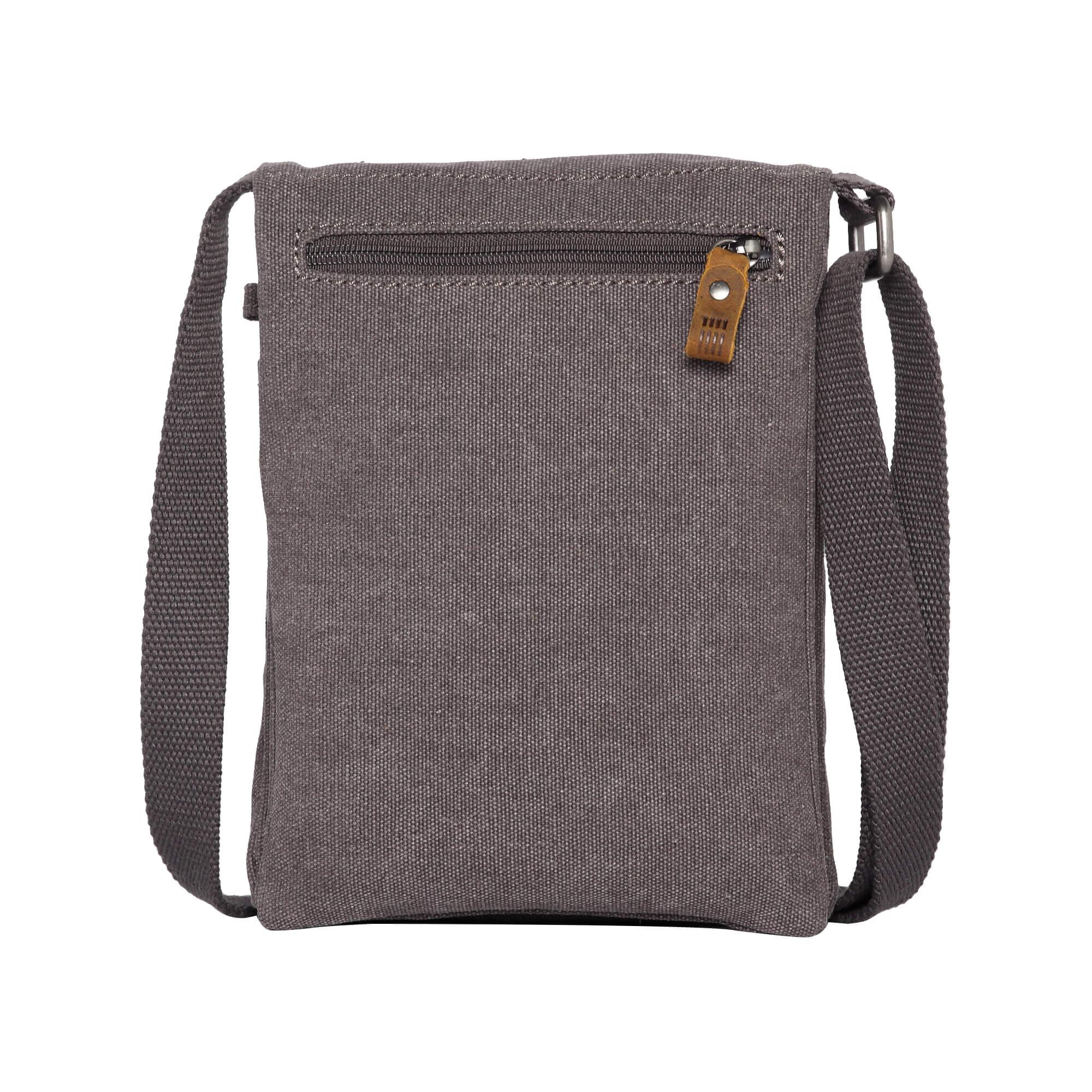 TRP0243 Troop London Classic Canvas Crossbody Bag - Stylish & Durable for Travel, Work & Everyday Use