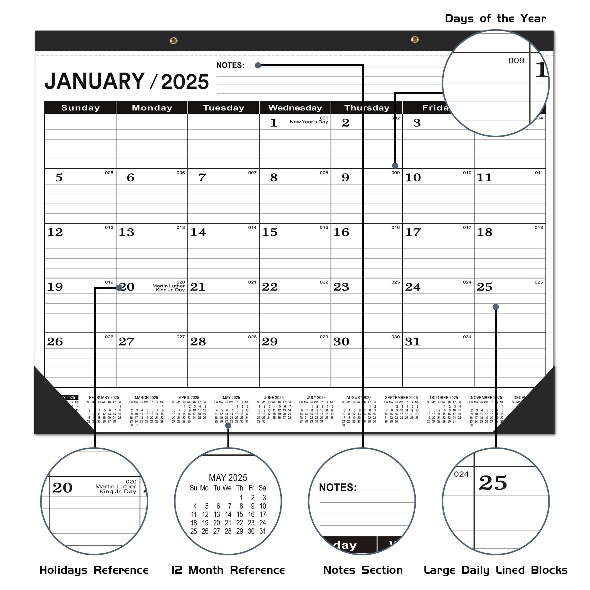 2025-2026 Large Desk Calendar 22