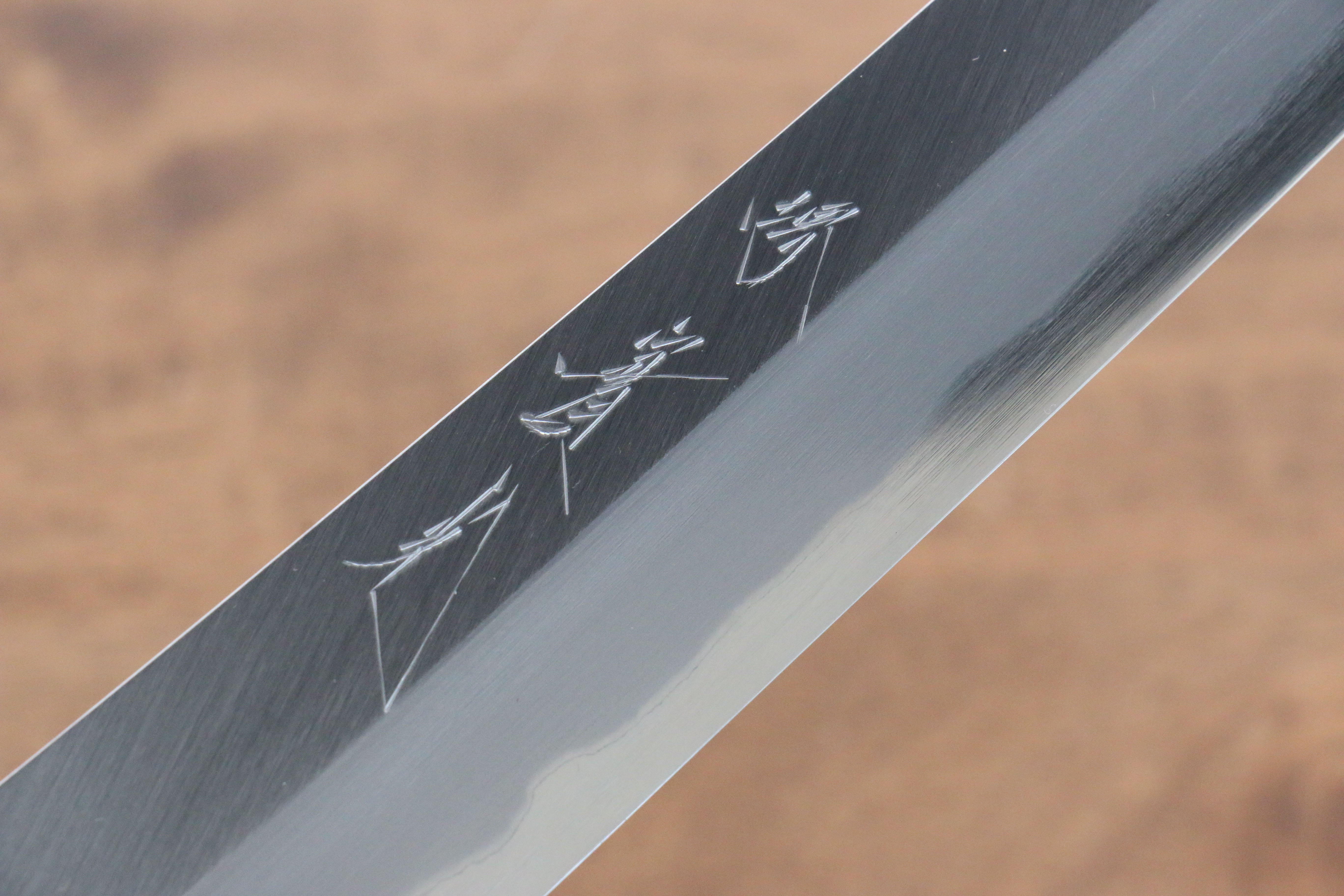 Premium Jikko Shiko Blue Steel Sakimaru Yanagiba 240mm Sushi Knife - Ebony Wood Handle with Double Ring Design - Perfect for Sushi Chefs & Japanese Cuisine Preparation