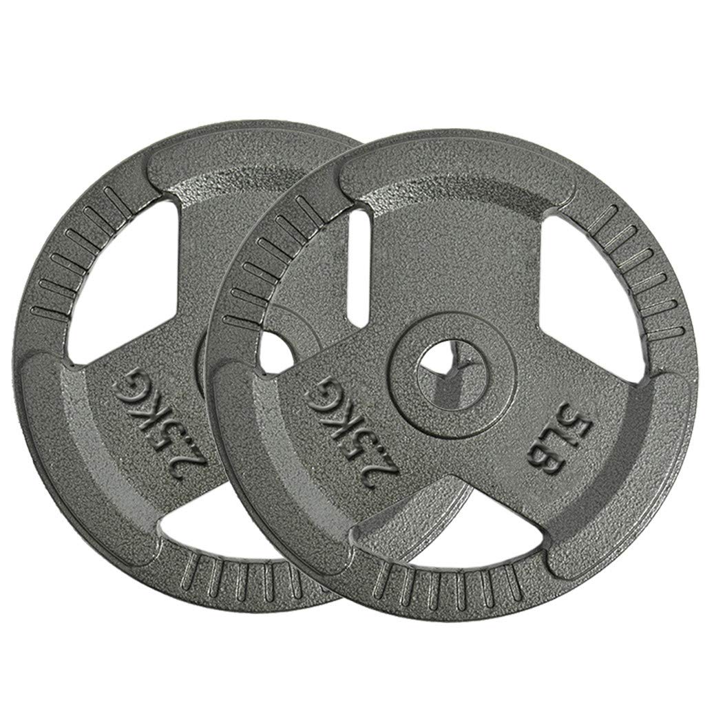 Sunny Health Olympic Weight Plates 5LB/11LB/22LB/33LB/44LB - Standard 2