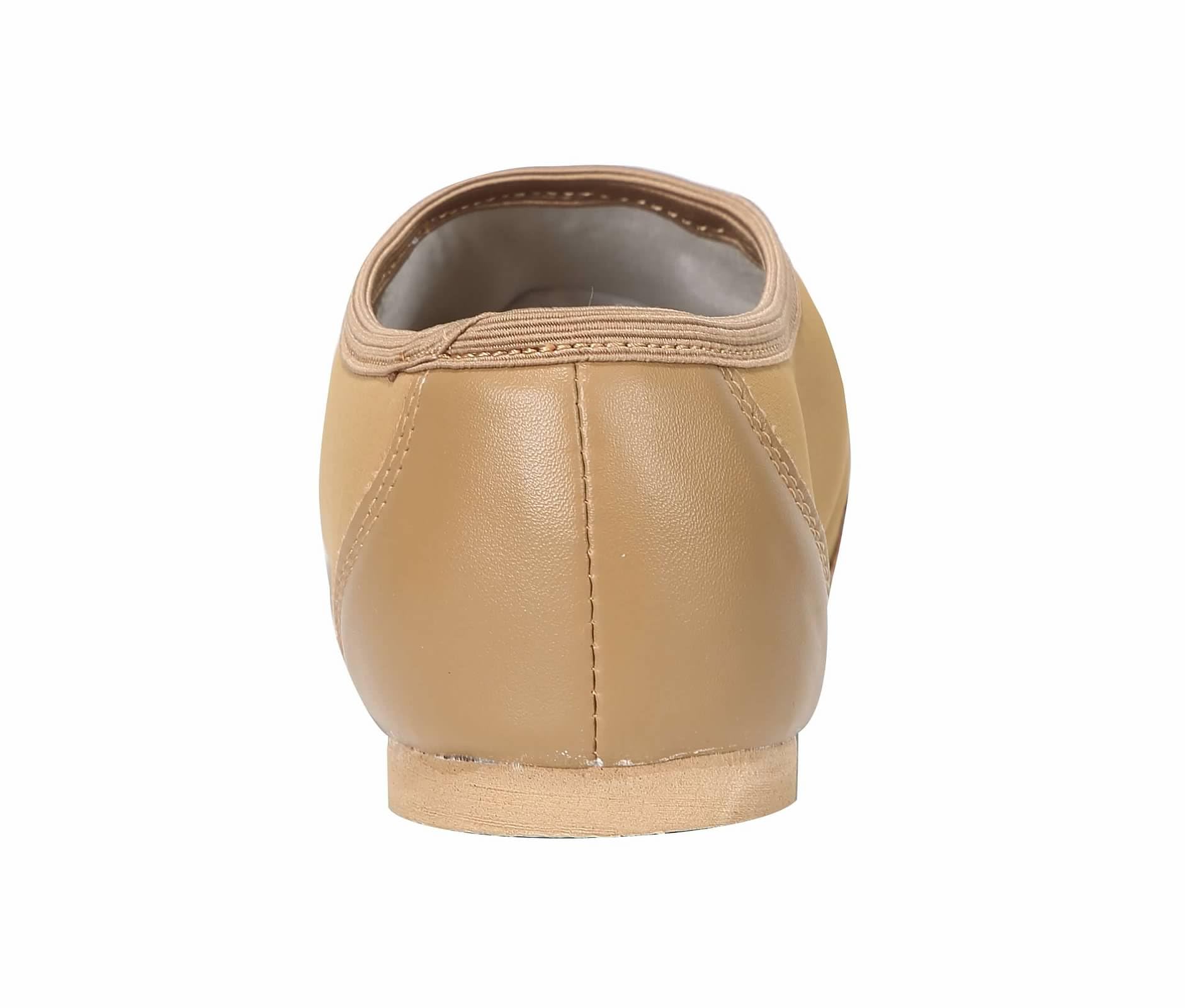 Linodes PU Leather Jazz Shoes for Girls & Boys - Slip On Dance Shoes with Circle Elastic - Toddler/Little Kid/Big Kid Sizes - Perfect for Dance Class, Performances & Casual Wear
