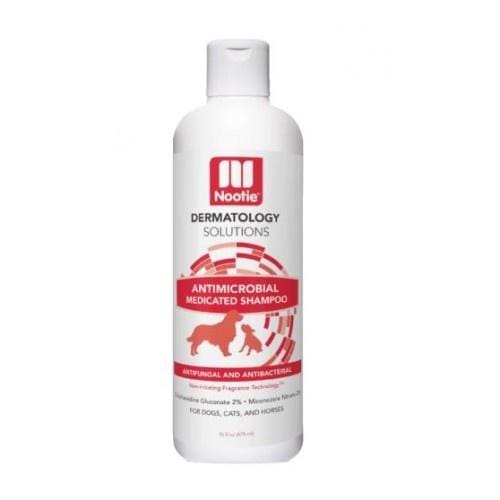 Nootie Medicated Antimicrobial Shampoo for Dogs & Cats - 8oz & 16oz Sizes - Relieves Itching, Hot Spots & Skin Infections - Vet Recommended Pet Care Solution