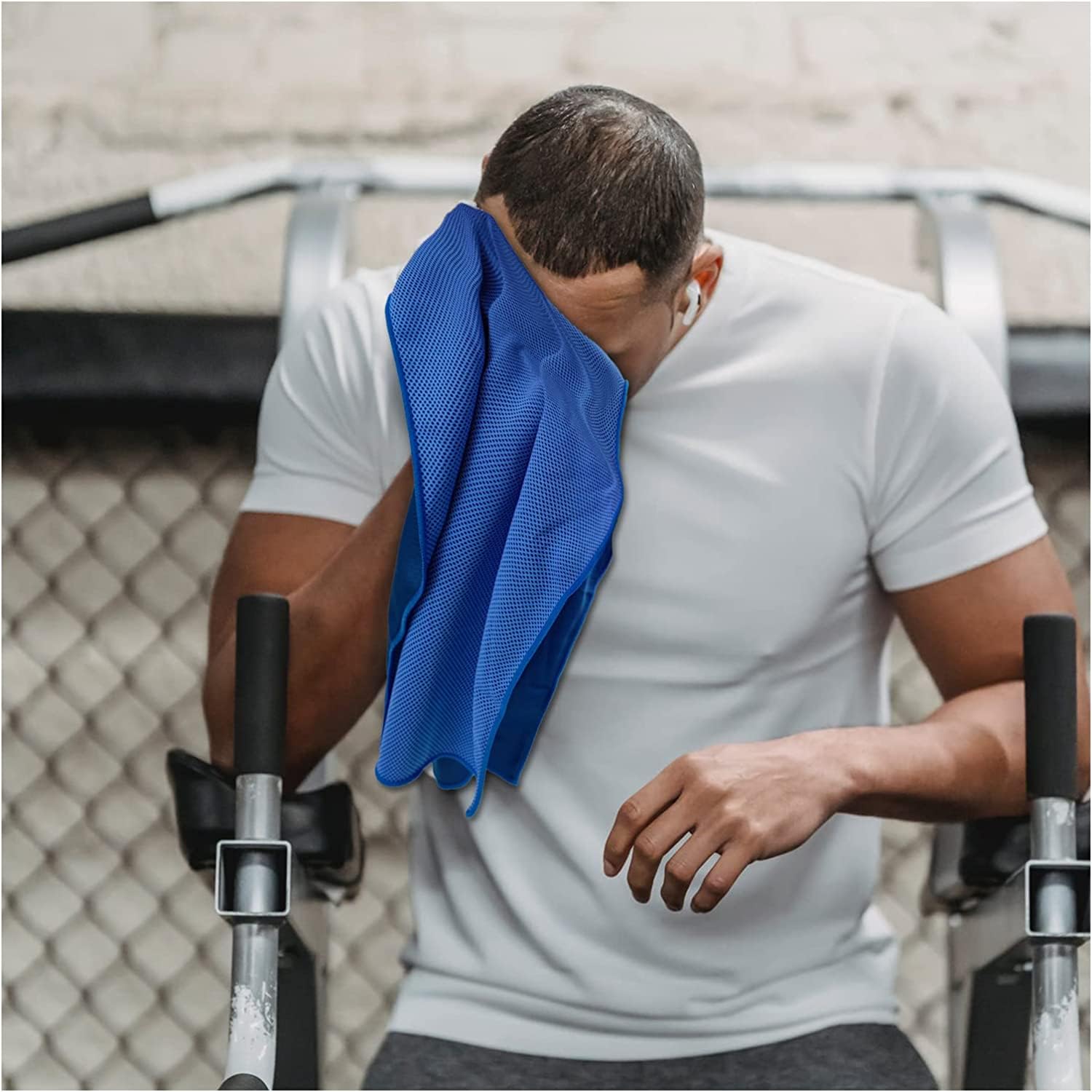 Oicia Cooling Towel Set of 3 - Premium Microfiber Ice Sports Towels for Workout, Yoga & Gym - Quick-Drying, Breathable & Chilly Workout Towels - Perfect for Hot Yoga, Running, Hiking & Outdoor Activities