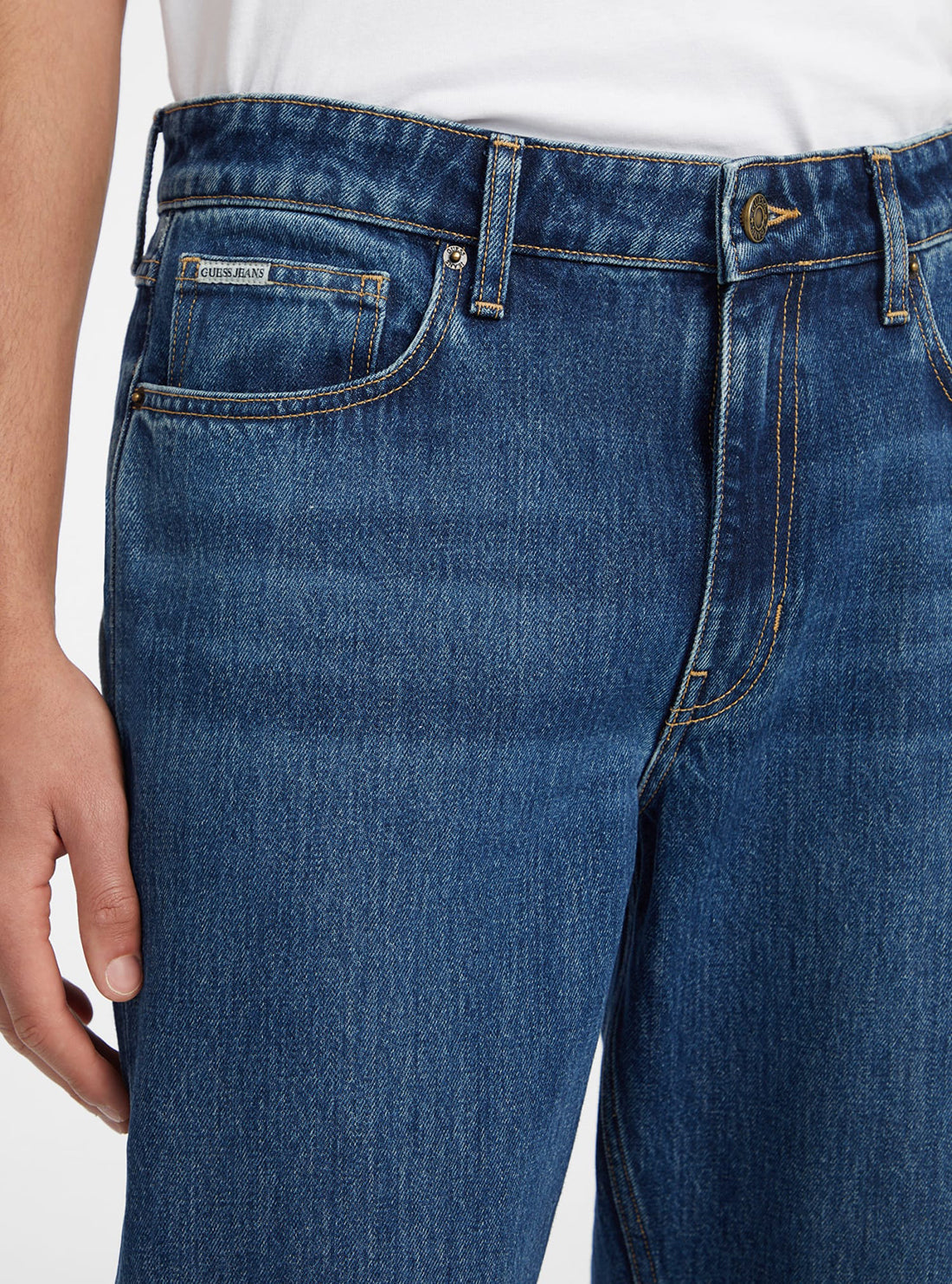 Guess G18 Relaxed Fit Jeans for Women - Comfortable Stretch Denim Pants with Classic 5-Pocket Design | Perfect for Casual Wear, Weekend Outings & Everyday Style