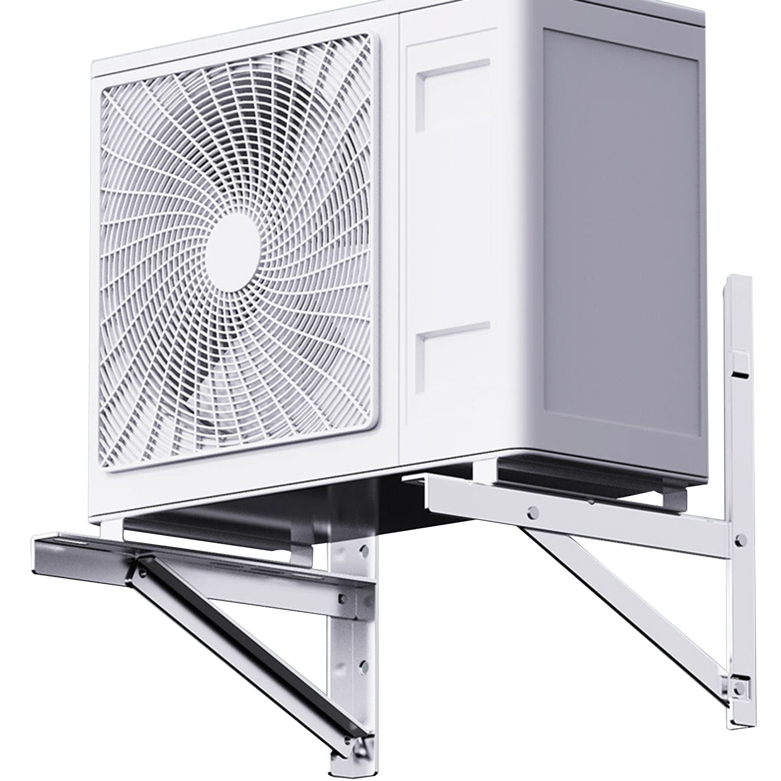 Yargole Heavy Duty Stainless Steel AC Mounting Bracket - Rustproof Outdoor Wall Bracket for 1P/1.5P/2P/3P Mini Split Air Conditioner & Heat Pump Systems | Perfect for Condenser Support in Homes, Apartments & Commercial Spaces