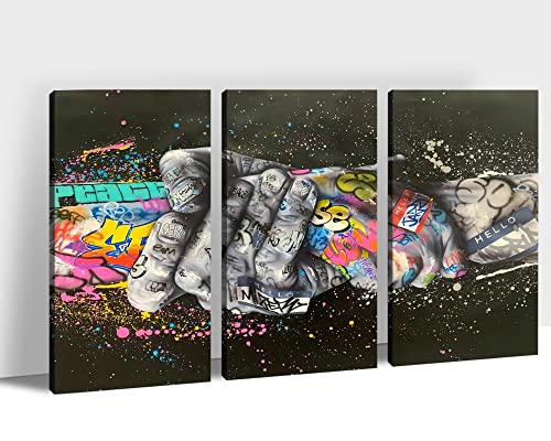 3 Pieces Graffiti Canvas-05