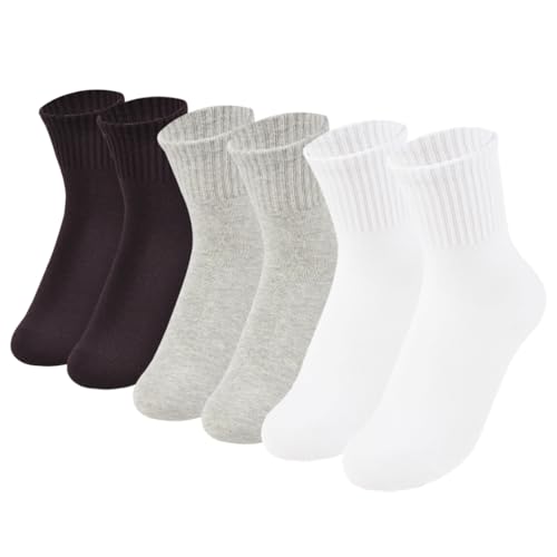 White/Black/Grey_6 Pairs