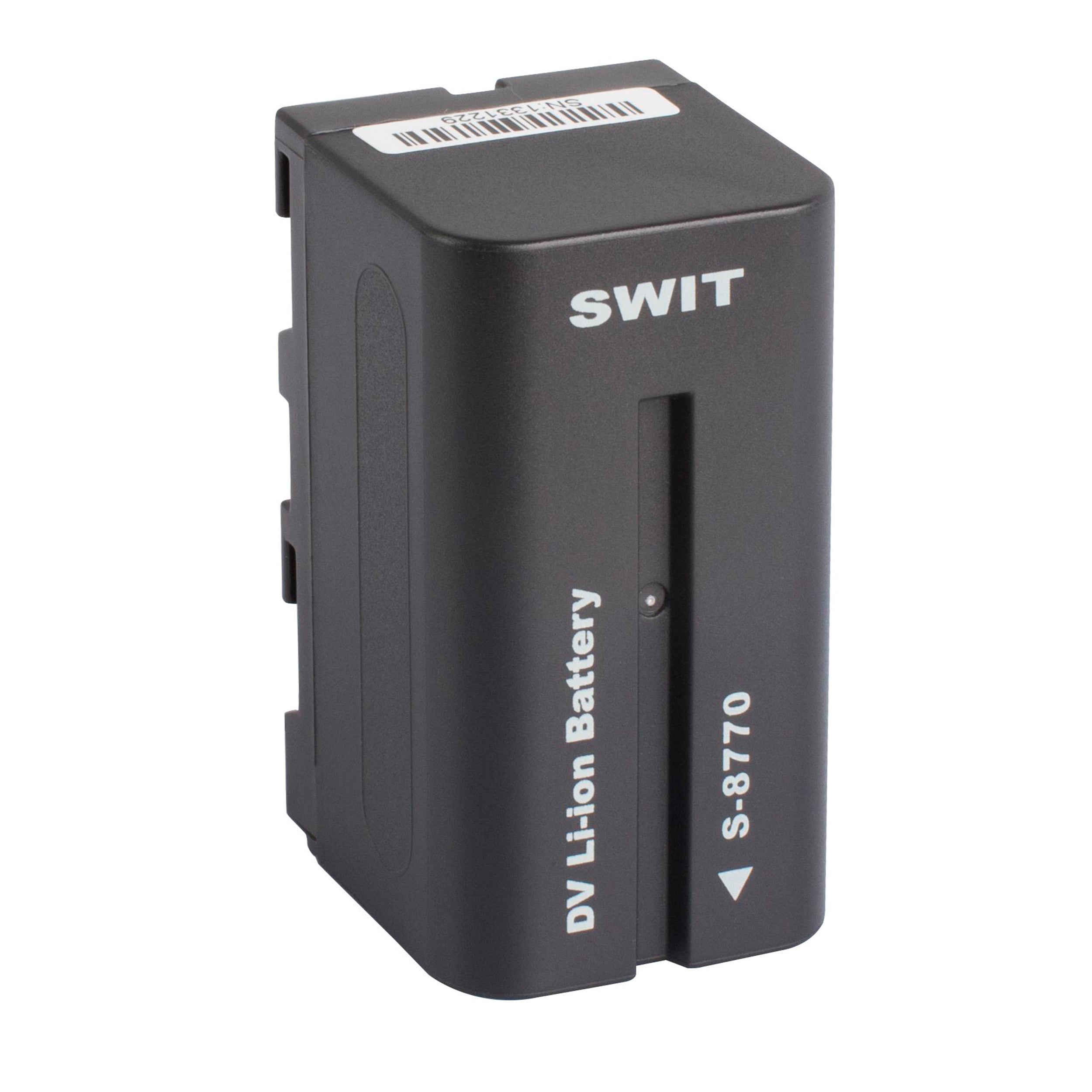 SWIT S 8970 47Wh/6.6Ah NP-F Type Battery for Sony L Series Cameras - Compatible with Sony DV Camcorders, DSLRs & Mirrorless Cameras - Perfect for Professional Videography & Photography