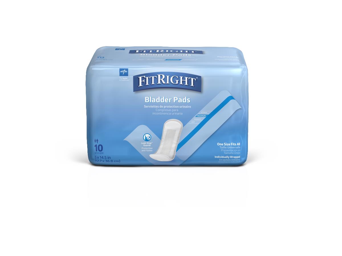 Premium Bladder Control Pads for Women & Men - Maximum Absorbency, 3.25