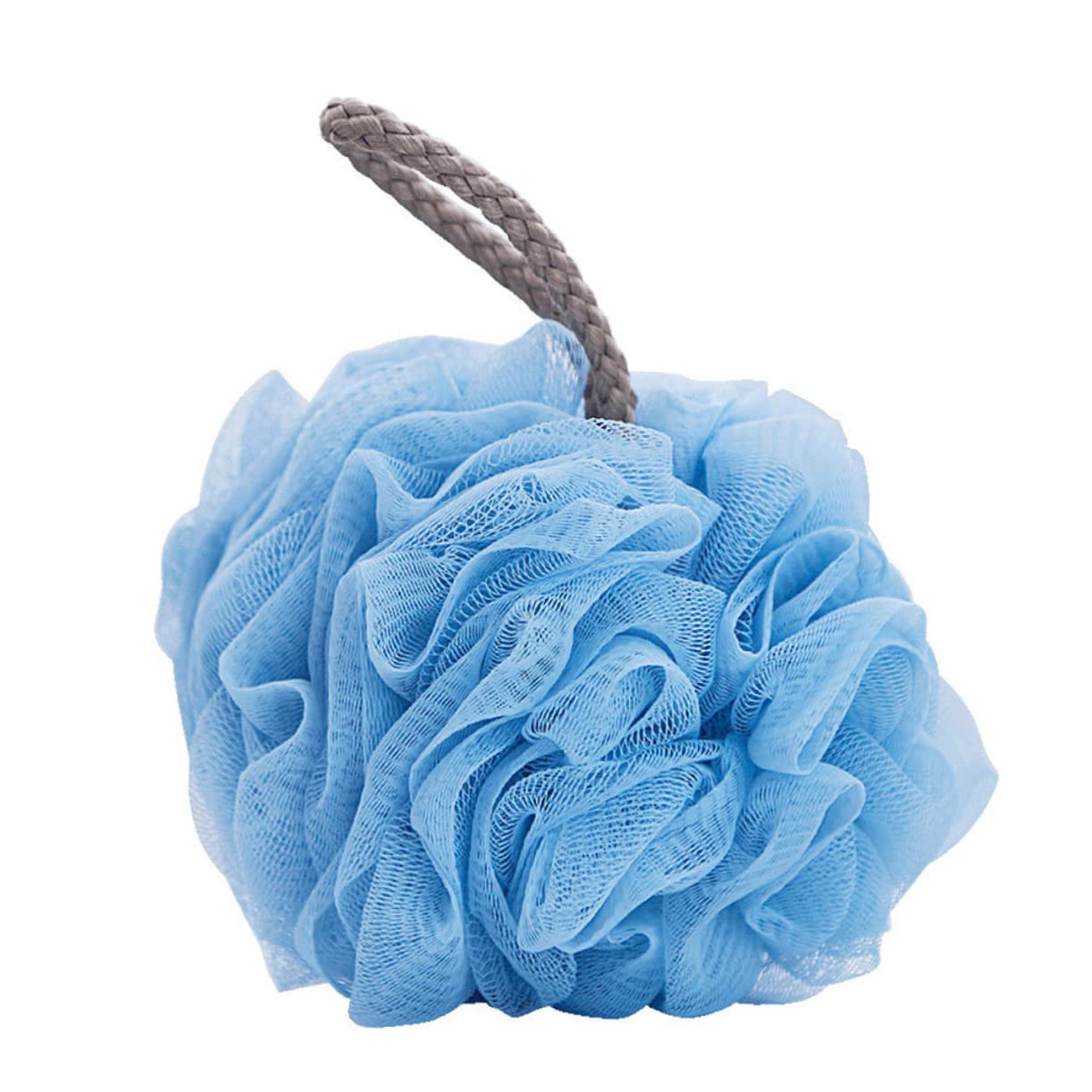 Cabilock 4-Pack Exfoliating Bath Sponges for Men & Women - Soft Shower Loofah Puffs with Swirl Design, Gentle Body Scrub & Cleansing Sponge for Daily Shower & Bath Routine - Perfect for Exfoliation, Skin Renewal & Relaxing Spa Experience