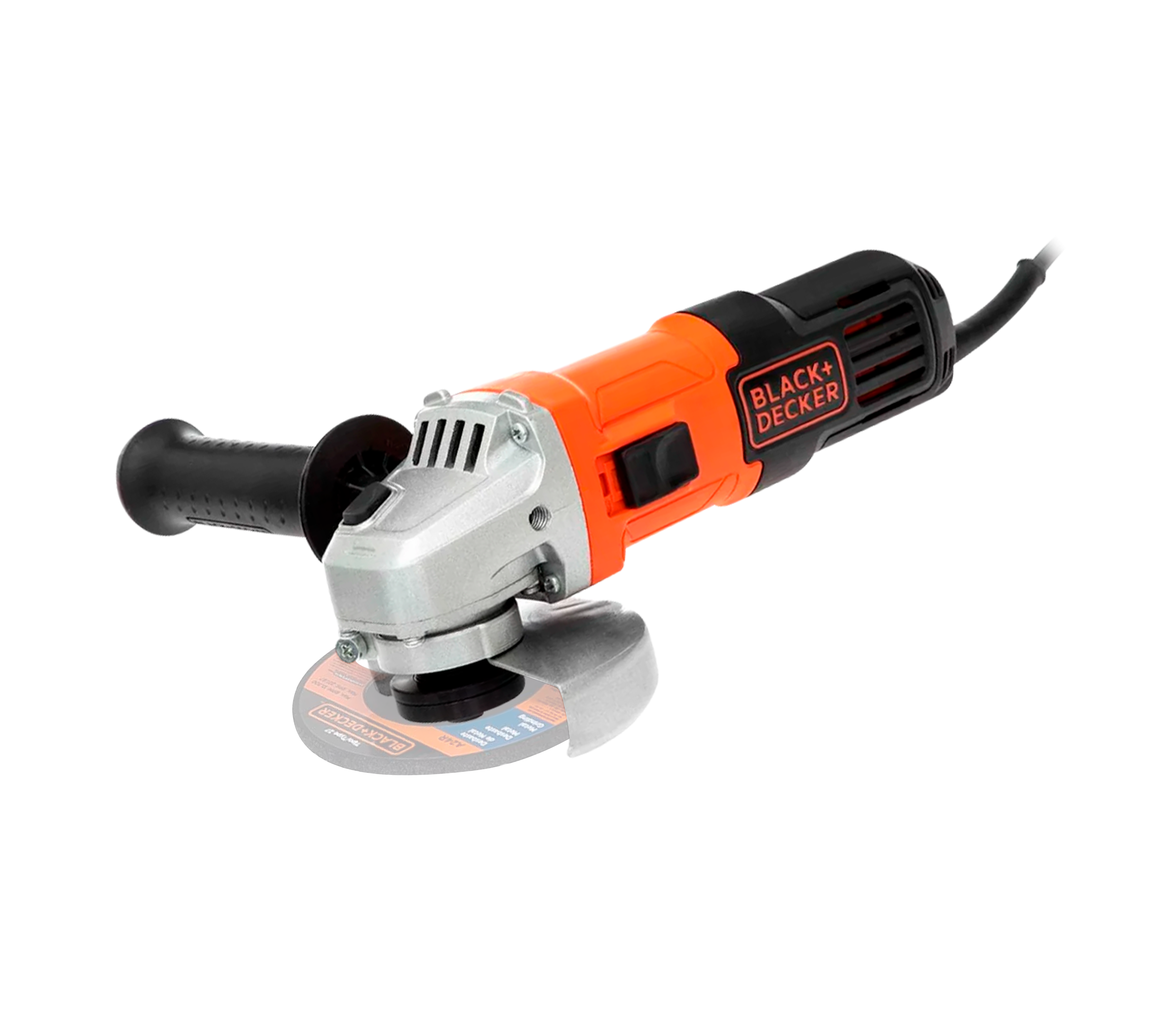 Black & Decker 4-1/2 Inch 650W Angle Grinder - Perfect for Metal Cutting, Grinding, and Polishing in Construction & DIY Projects