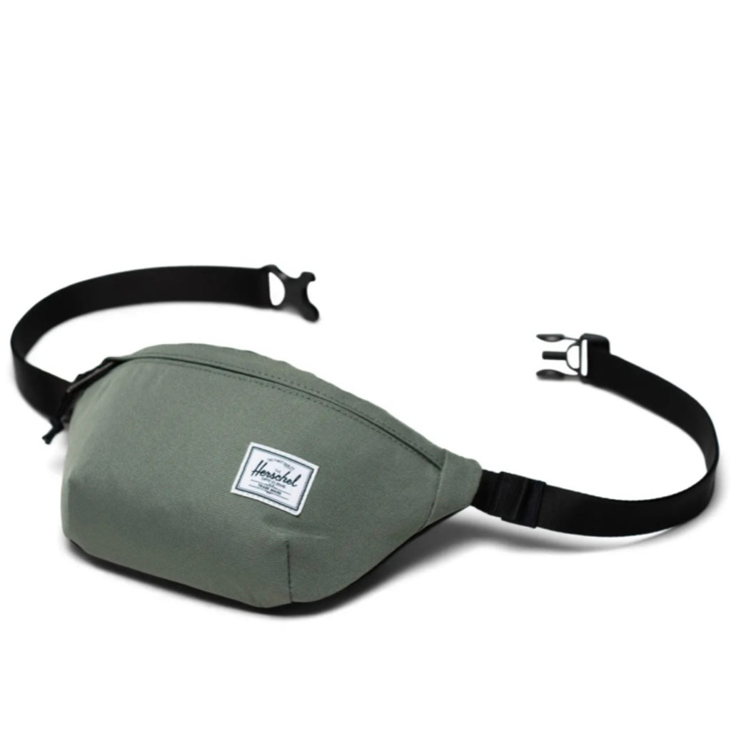 Herschel Classic Hip Pack - Water-Resistant Waist Bag for Men & Women, Sea Spray Color - Perfect for Travel, Hiking, and Everyday Use