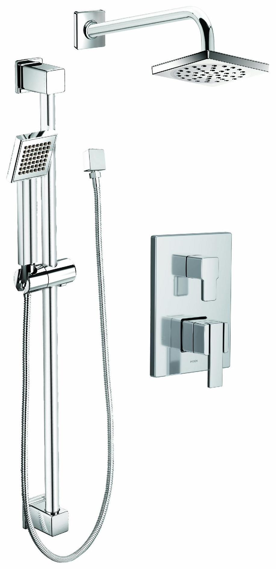 Moen 90 Degree Shower Trim Kit in Chrome - KITUTS9011 | Perfect for Modern Bathroom Renovations & Spa-Like Shower Upgrades