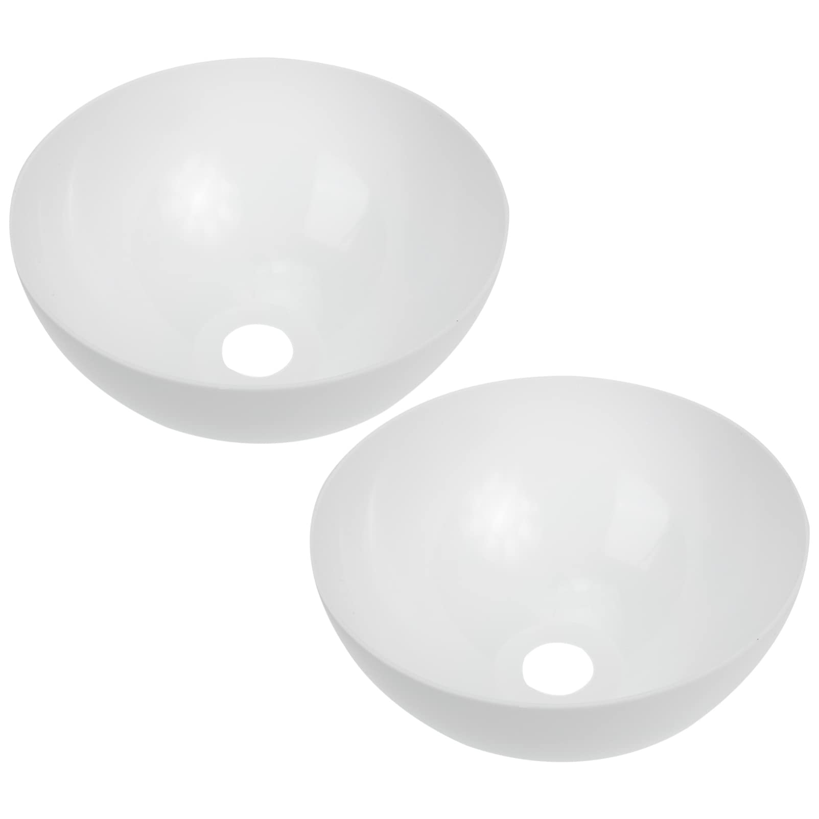 YARNOW 2-Pack Mushroom Lamp Shades - Replacement Light Covers for Table Lamps, Ceiling Pendants & Wall Lights - Soft Lighting for Bedroom, Living Room & Nursery Decor