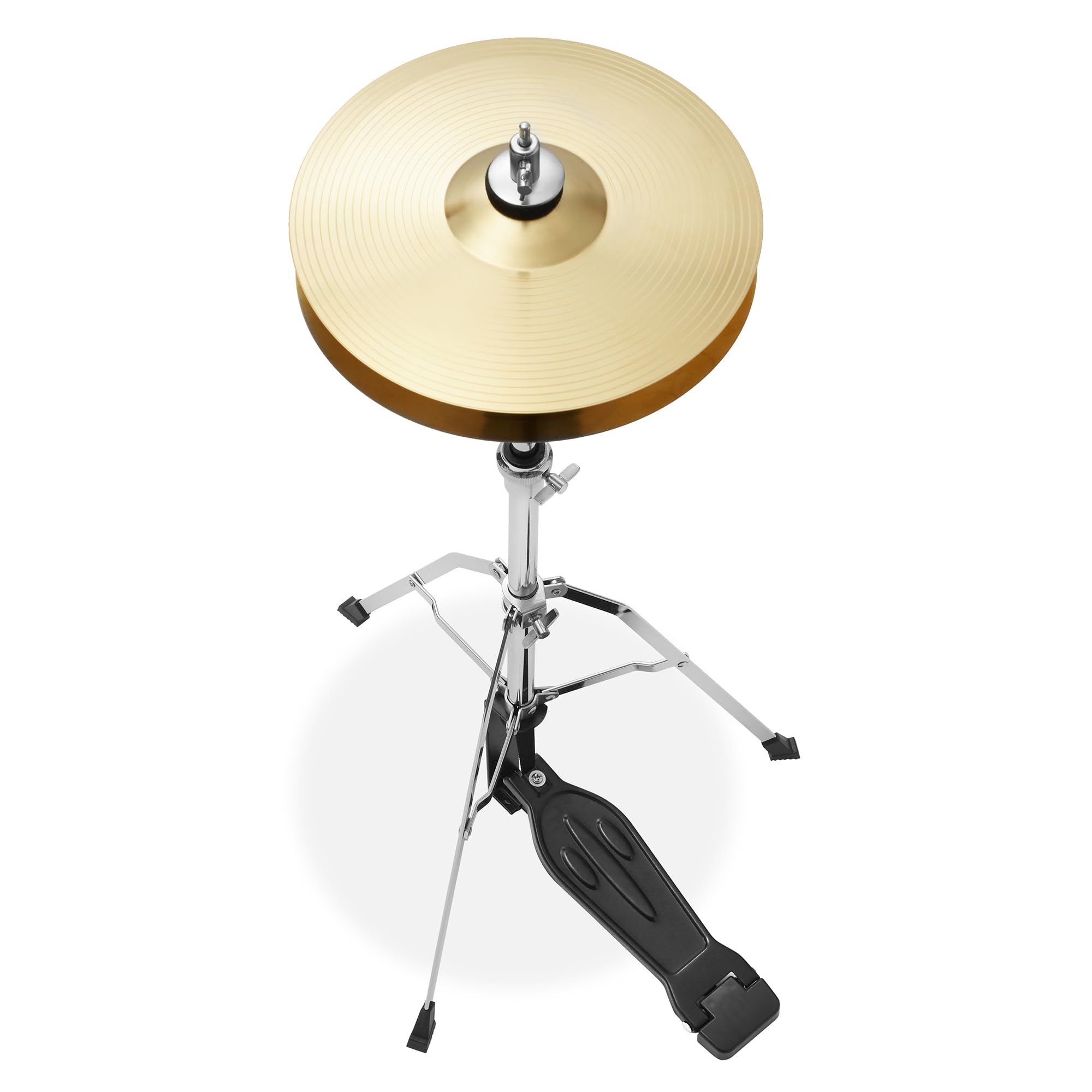 5-Piece Junior Starter Drum Kit with Cymbals, Hardware, Drum Sticks & Throne - Blue | Complete Kids Drum Set for Beginners | Perfect for Home Practice, Music Lessons & Birthday Gifts