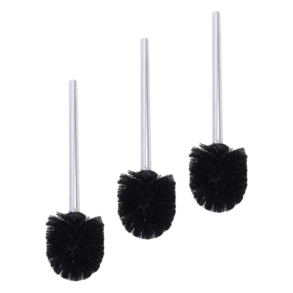 Cabilock 3-Pack Brush Head Replacement for Household Cleaning - Durable Bathroom & Kitchen Brush Refills for Mops, Brooms & Cleaning Tools | Perfect for Tile, Grout & Hard-to-Reach Areas
