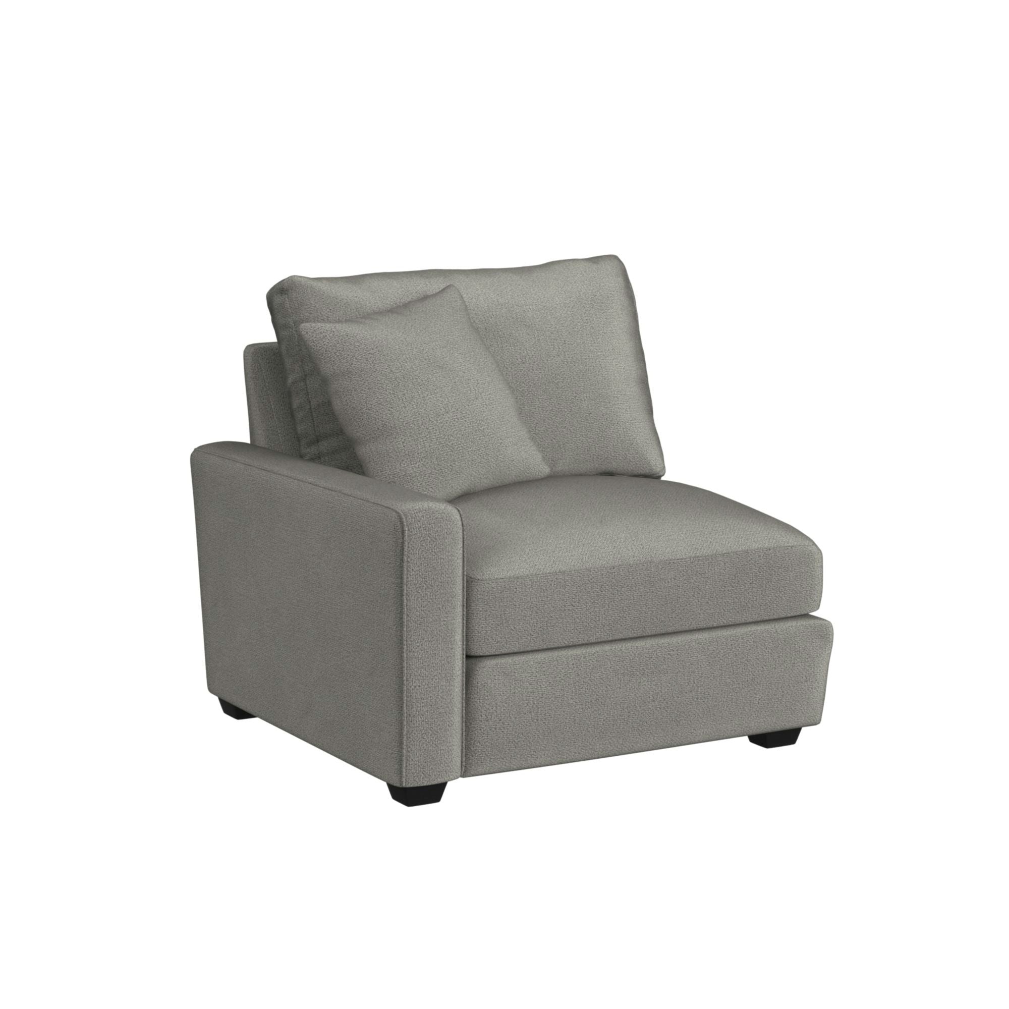 Simply Elements Left Chair - Modern Accent Chair for Living Room, Bedroom, or Office - Perfect for Small Spaces and Cozy Corners