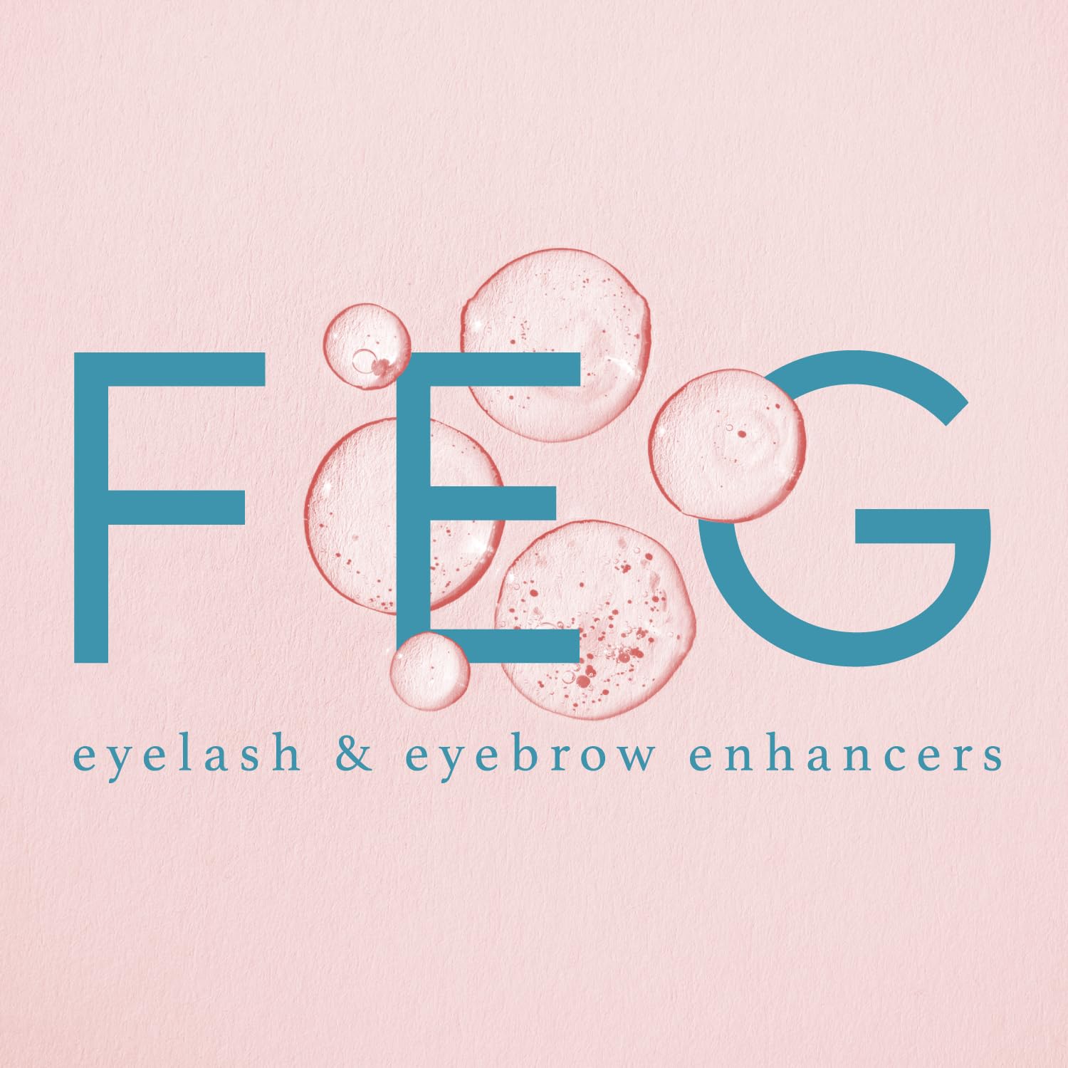 FEG Eyelash Growth Serum with Natural Ingredients - 2 Pack of 3ml Tubes | Fast Acting Lash Enhancer for Thicker, Longer & Fuller Eyelashes | Stimulates Natural Growth | Perfect for Daily Use & Special Occasions