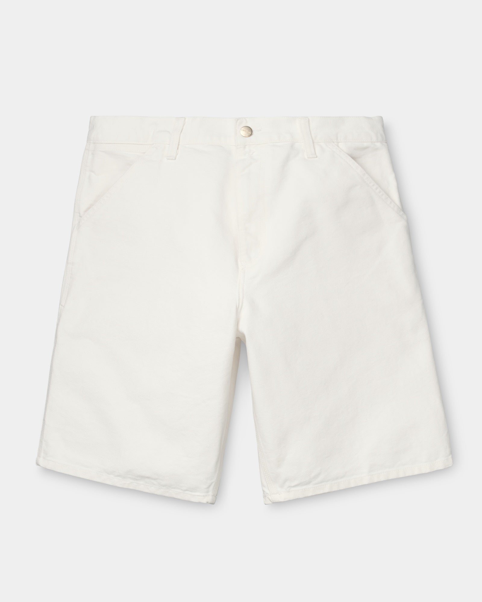 Single Knee Shorts for Men - Waxed & Rinsed Cotton Comfortable Workout Shorts | Perfect for Gym, Running, and Casual Wear