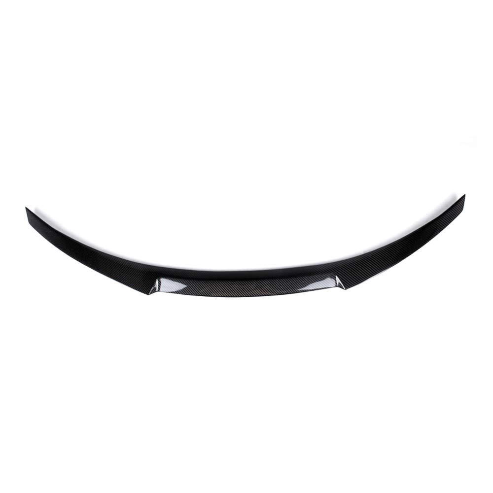 Maserati Quattroporte Sedan 2013-2018 Carbon Fiber Rear Trunk Spoiler Boot Wing - M4 Style for Enhanced Aerodynamics & Sporty Look - Perfect for Car Enthusiasts & Performance Upgrades
