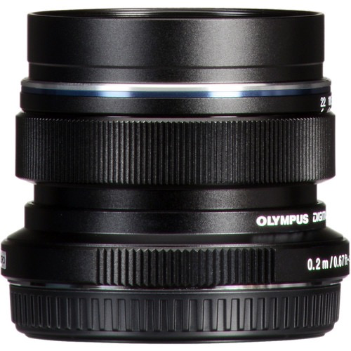 OM SYSTEM M.Zuiko Digital ED 12mm f/2.0 Wide Angle Lens (Black) - Perfect for Landscape, Street & Low Light Photography | Micro Four Thirds Mount
