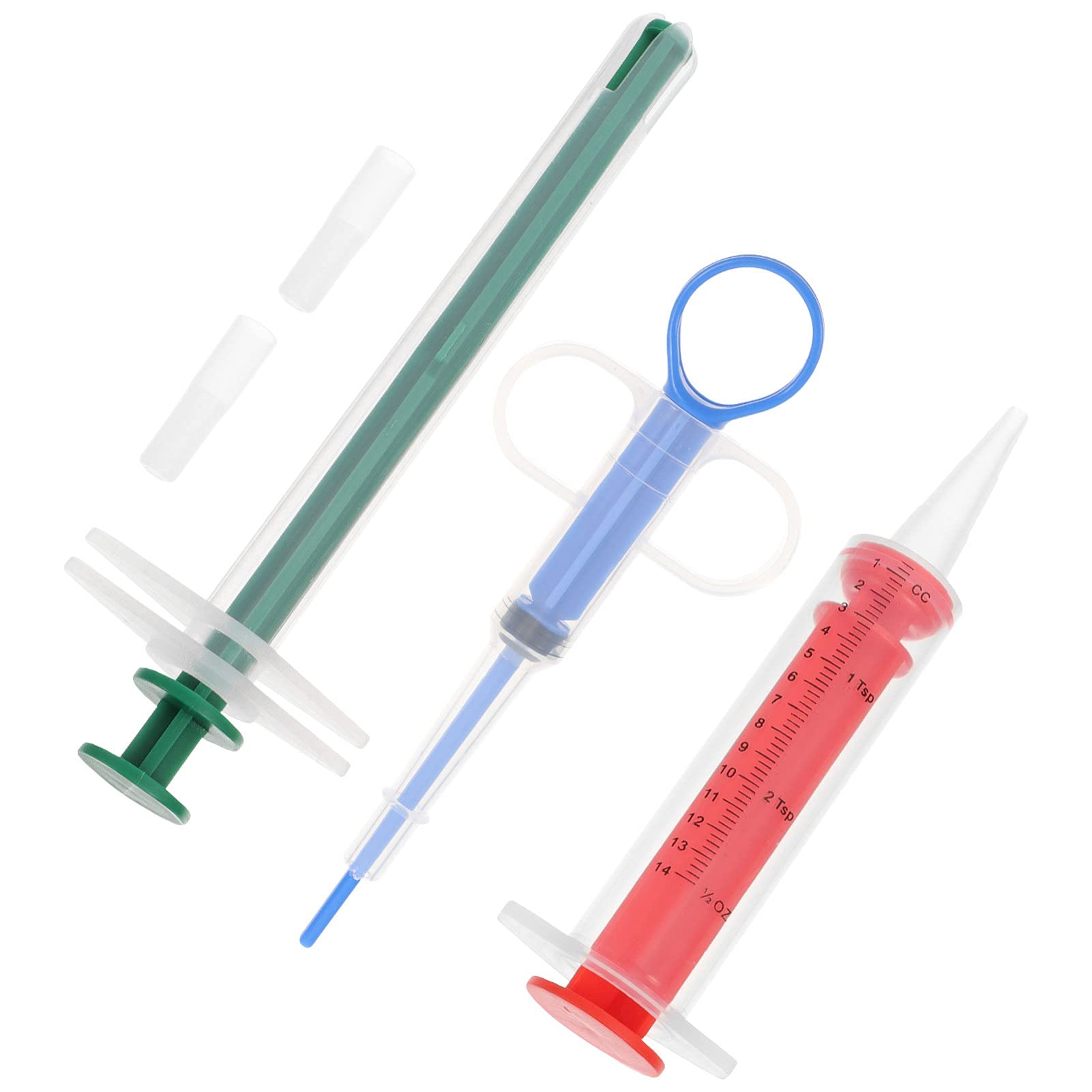 Balacoo 2-Pack Pet Feeding Syringe Set - Dog & Cat Pill Dispenser, Medicine & Water Feeder for Birds, Puppies, Kittens - Perfect for Sick Pets, Medication & Hydration at Home or Vet Visits