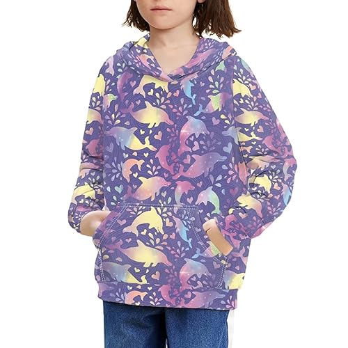 Purple Cute Dolphin