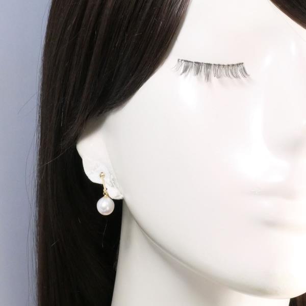 18K Yellow Gold Pearl Earrings for Women – Elegant & Timeless Pearl Jewelry – Perfect for Weddings, Parties & Special Occasions