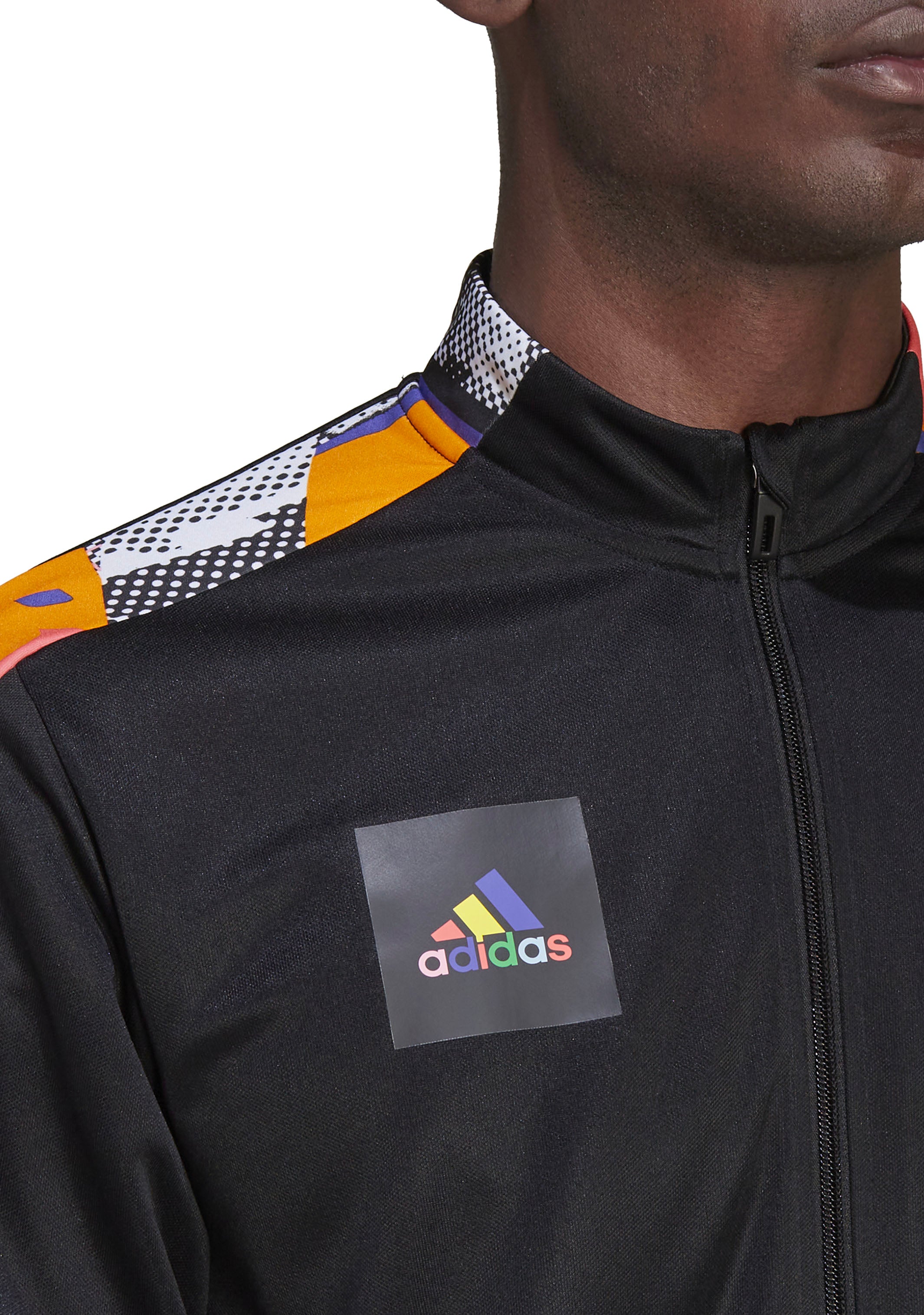 Adidas Men's Tiro Pride Track Jacket - Lightweight Training Jacket for Running & Soccer - Gym Workout & Outdoor Sports Apparel