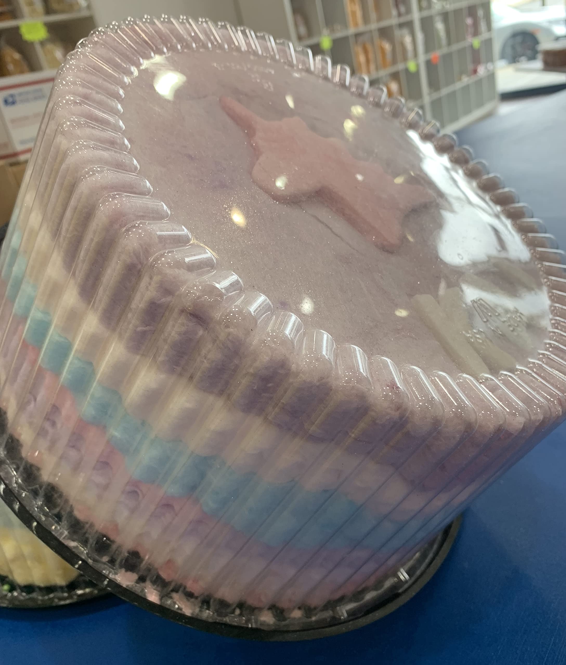 Custom Unicorn Cotton Candy Cake for Birthday Parties - Perfect for Kids' Birthday Celebrations & Special Events
