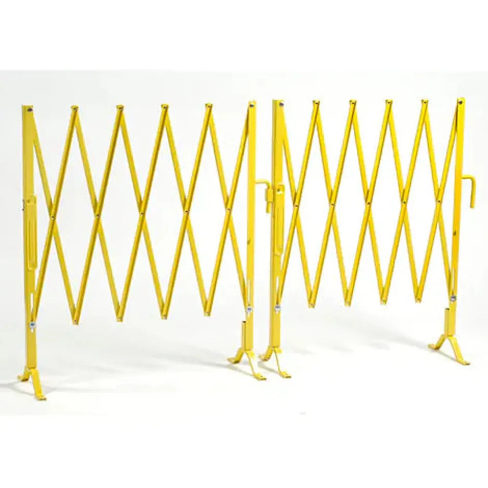Heavy Duty Portable Aisle Security Gates - Adjustable Safety Barrier for Retail, Warehouse & Home Use - Perfect for Crowd Control and Child Safety