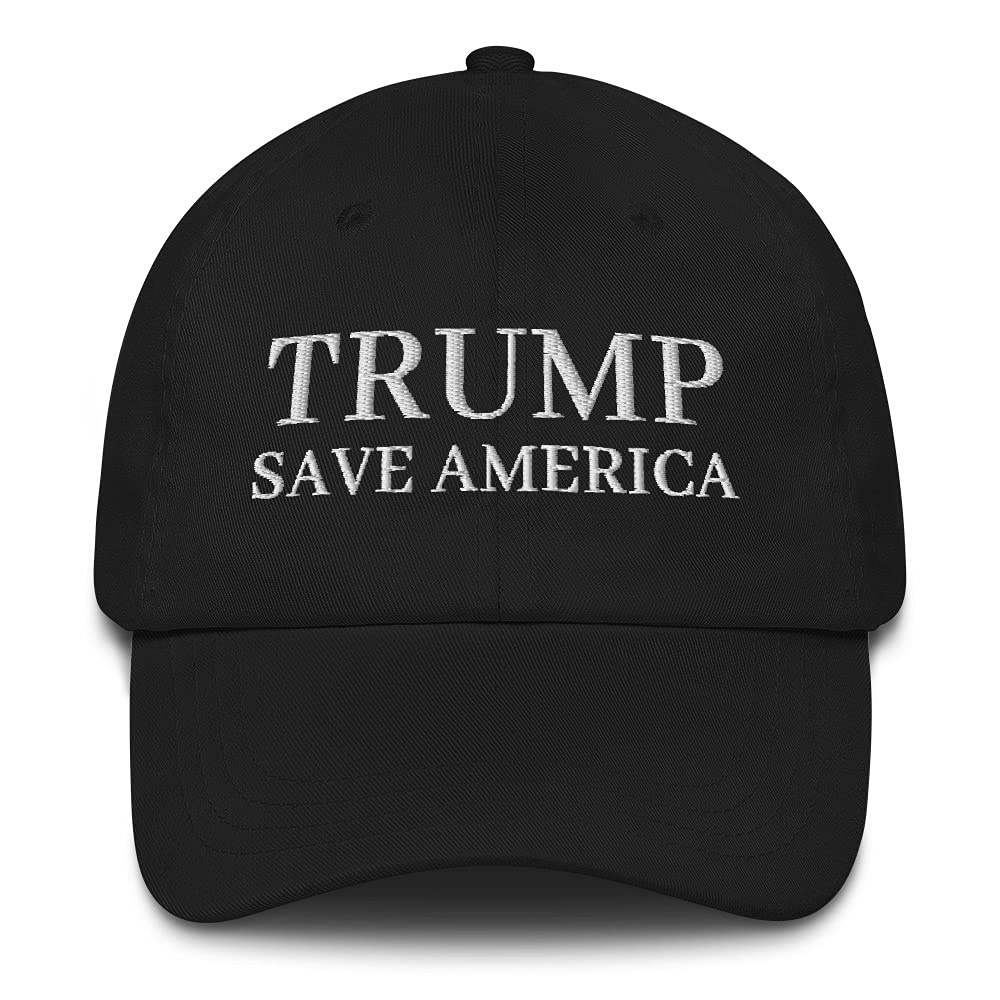 Trump Save America Cap - Embroidered Dad Hat for 2024 Election Supporters | Republican Campaign Merchandise | Perfect for Political Rallies & Patriotic Events