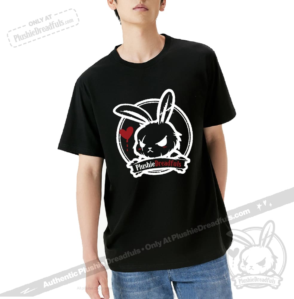 Plushie Dreadfuls Logo T-Shirt - Soft Cotton Graphic Tee for Fans & Collectors - Perfect for Casual Wear, Cosplay, and Gift Giving