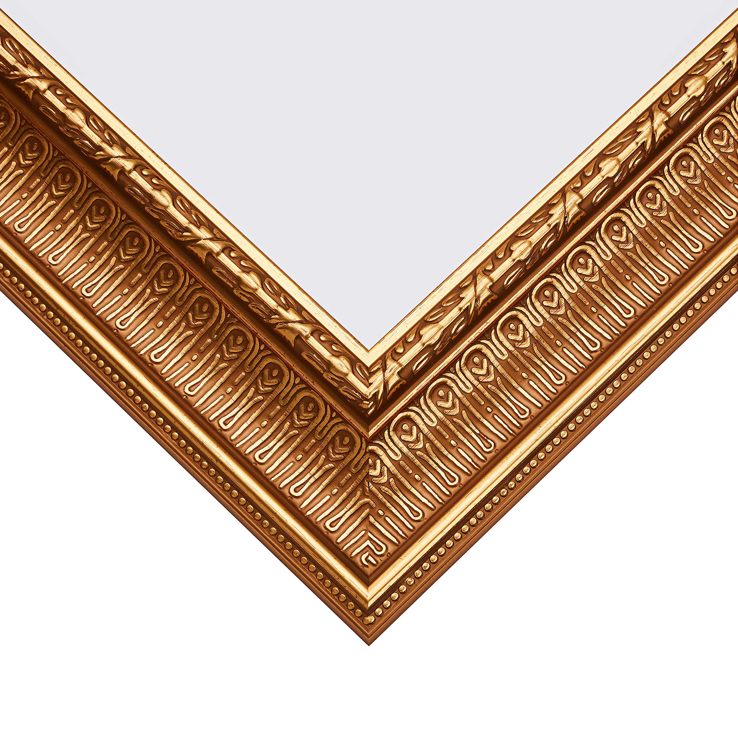 Craig Frames Maximus 12x18 Inch Picture Frame in Roman Gold - Elegant Wall Decor for Living Room, Bedroom & Office Photos