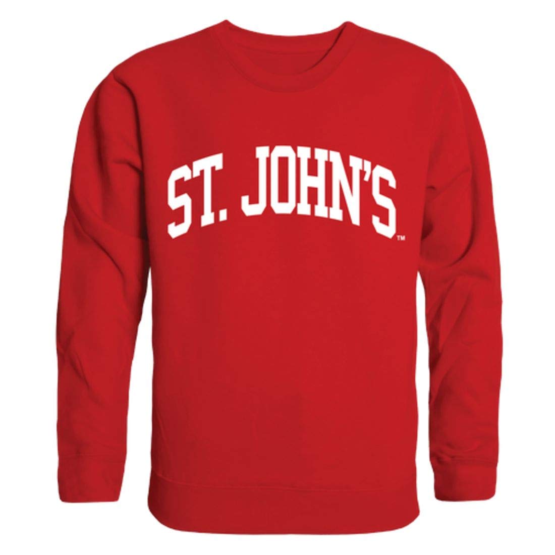 St. John's University Red Storm Arch Crewneck Pullover Sweatshirt | Comfortable College Sweater for Men & Women | Perfect for Game Day, Campus Wear & Casual Outfits