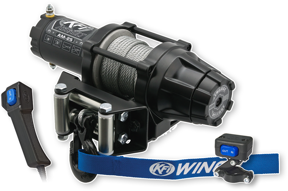 2500lb Steel Cable Winch - Heavy Duty Off-Road Recovery Winch for Trucks, Jeeps & SUVs - Ideal for Towing, Hauling & Off-Road Adventures
