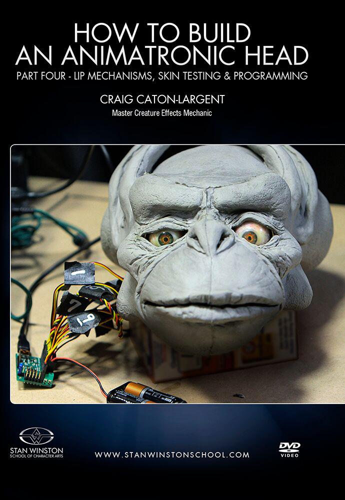 Stan Winston Studio Animatronic Head Building Tutorial DVD - Learn How to Create Movie-Quality Animatronics for Film & Theater Productions