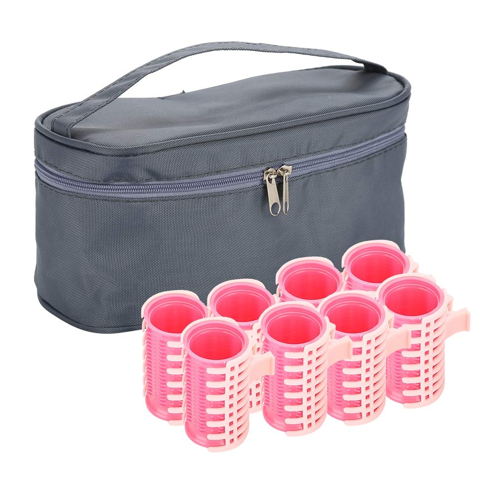 Self Grip Hair Rollers with Clips - Volumizing Curlers for Long Hair, Salon Quality Hair Styling Tools for Curling & Volume - Perfect for Home Use, Parties & Special Occasions