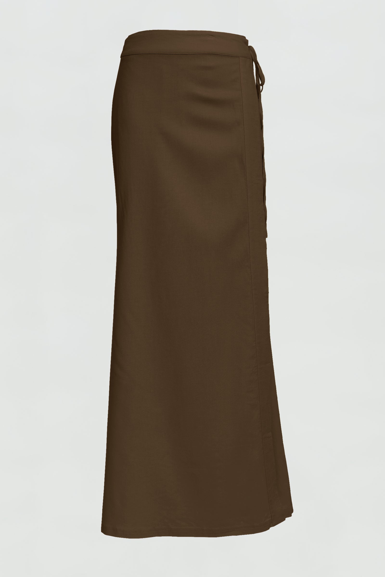 Callen Linen Maxi Skirt for Women - Flowy Boho Long Skirt in Chocolate Brown | Perfect for Beach, Vacation & Summer Outfits