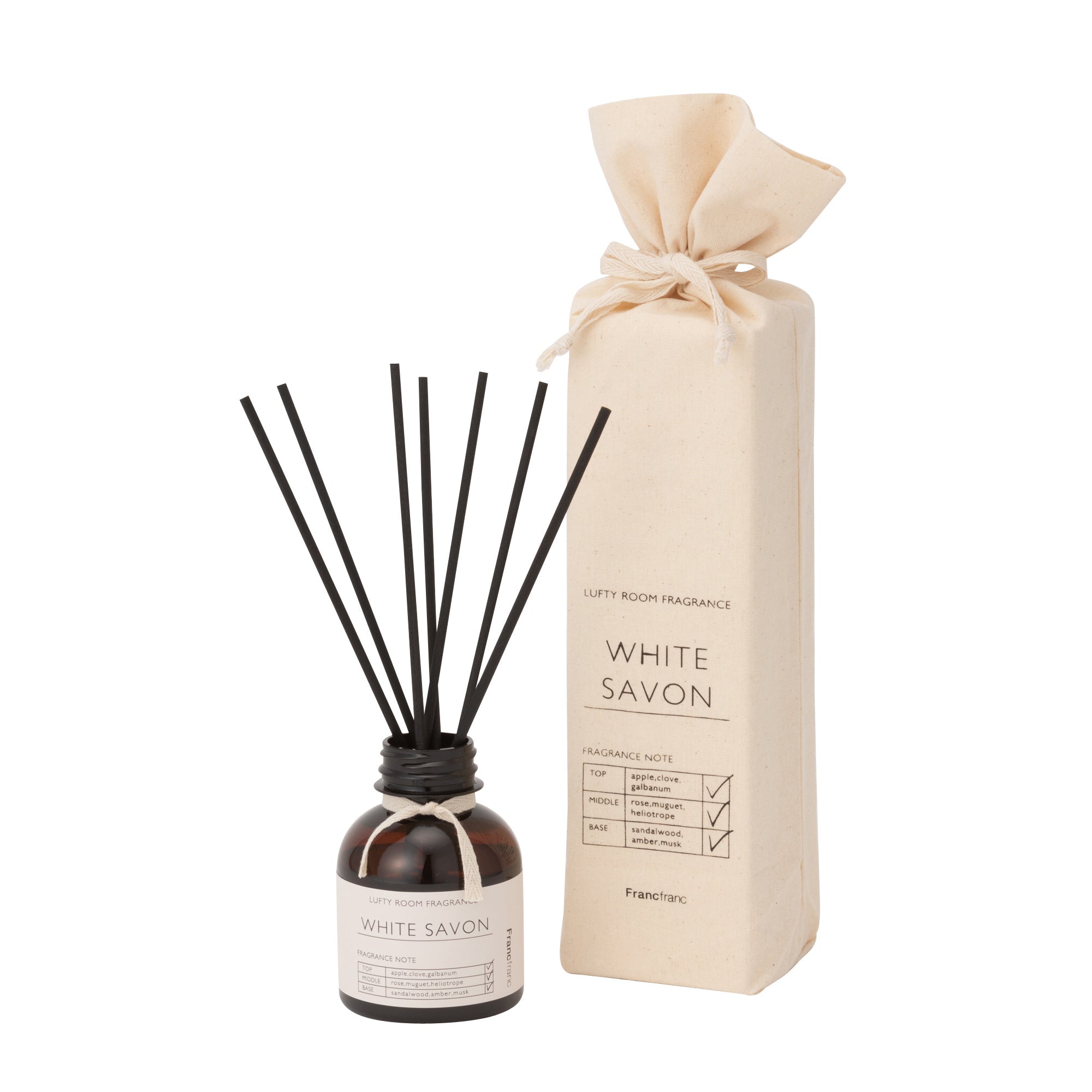 Lufty White Room Fragrance - Premium Home & Office Air Freshener for Relaxation & Aromatherapy | Perfect for Living Rooms, Bedrooms, Bathrooms & Workspaces