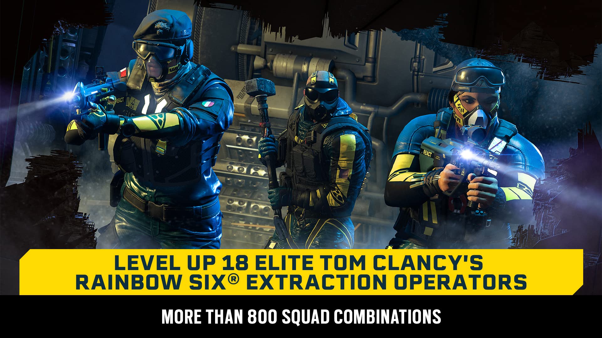 Tom Clancy's Rainbow Six Extraction - PS4 & PS5 Game | Tactical FPS Shooter for Co-op & Online Multiplayer | Perfect for Team Strategy & Action Gaming