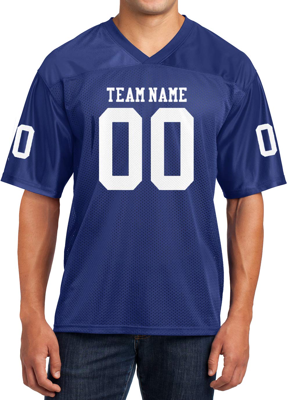 Custom NFL Football Replica Team Jerseys - Authentic Style Player Uniforms for Men & Women - Perfect for Game Day, Tailgating, and Fan Events