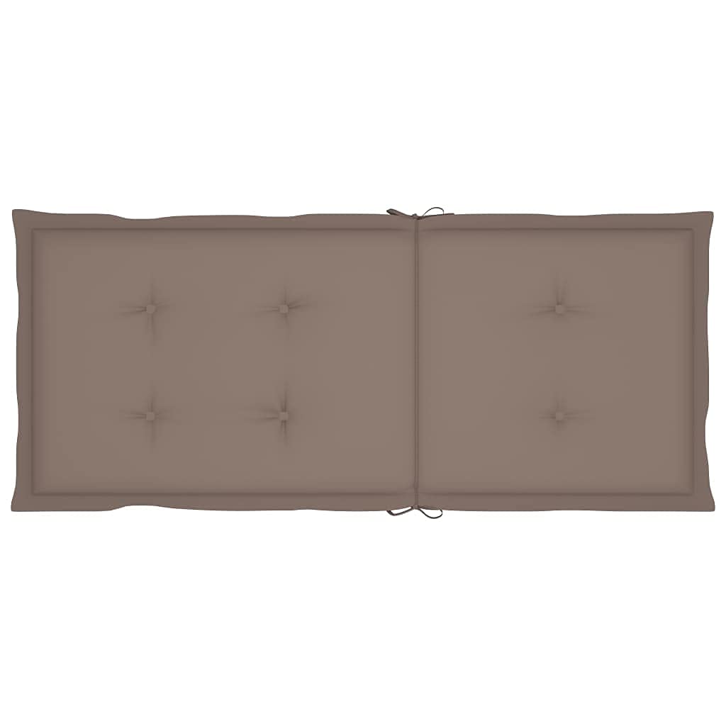 Premium 6-Piece Garden Chair Cushion Set with Ties - Thick Bench & Rocking Chair Pads, Lumbar Support Pillow (47.2