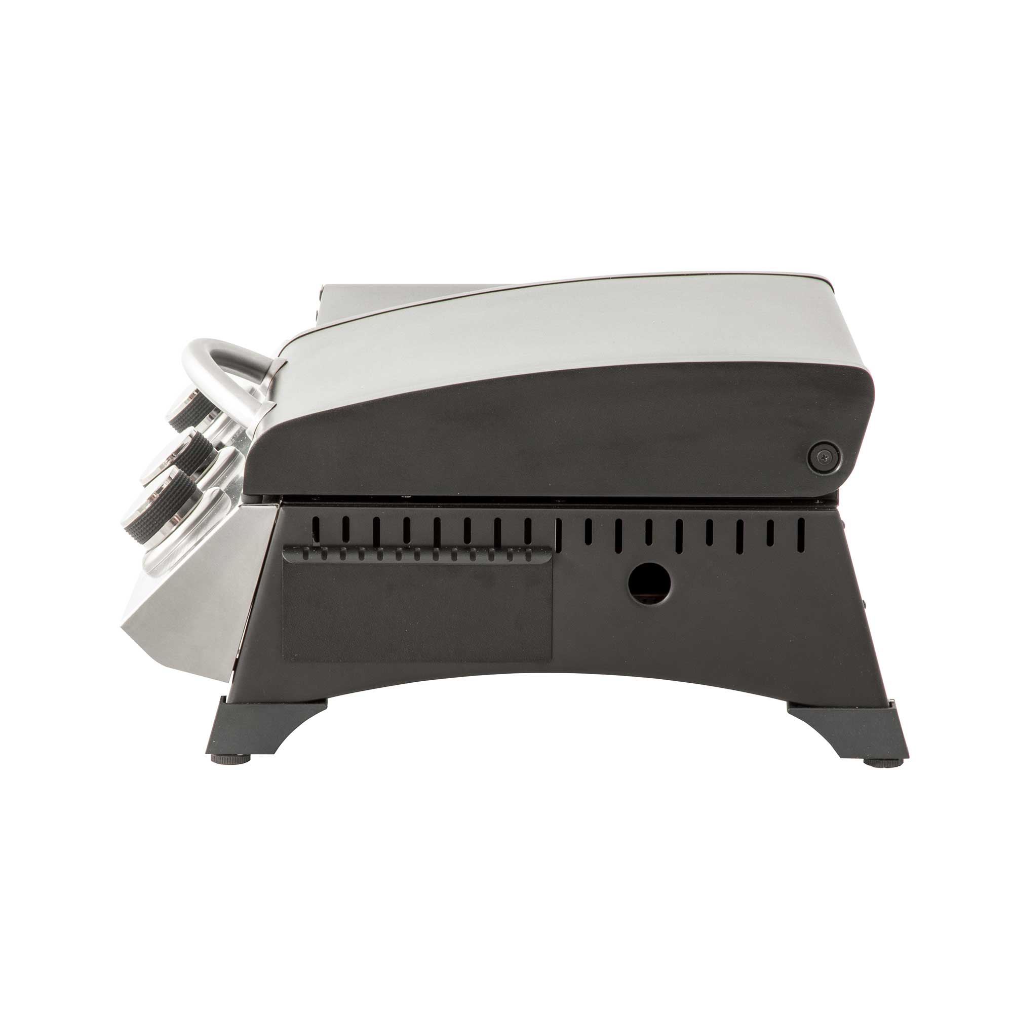 2+1 Burner Portable Gas Grill & Griddle - 8.5kW Stainless Steel Outdoor BBQ Hot Plate for Camping, Tailgating & Backyard Cooking (Model DG276)