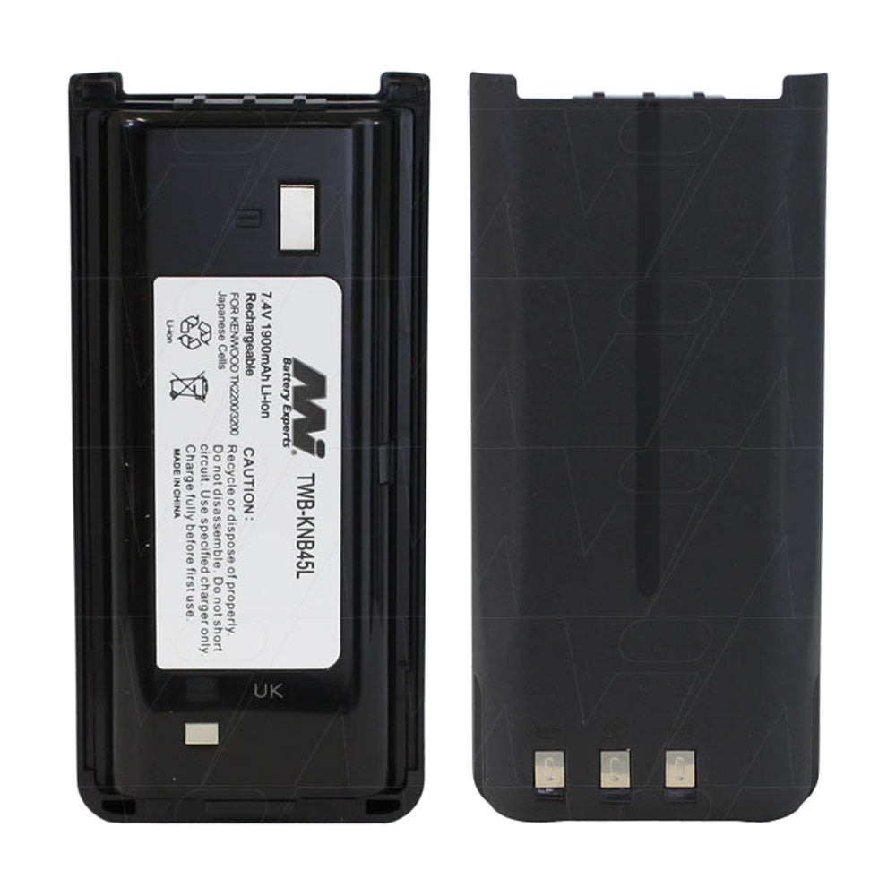 7.4V 1900mAh Rechargeable Li-ion Battery for Two-Way Radios - Long Lasting Power for Walkie Talkies, Emergency Communication & Outdoor Adventures
