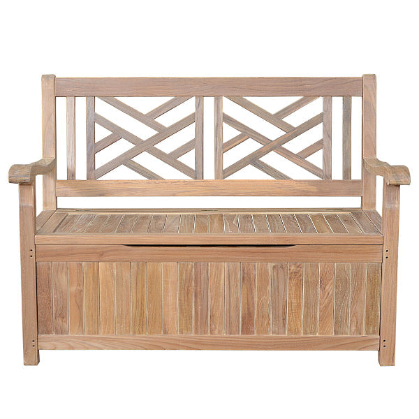 Vilano Storage Bench with Seat - 3-Tier Organizer for Entryway, Living Room & Bedroom - Stylish Ottoman with Hidden Storage for Shoes, Blankets & Toys
