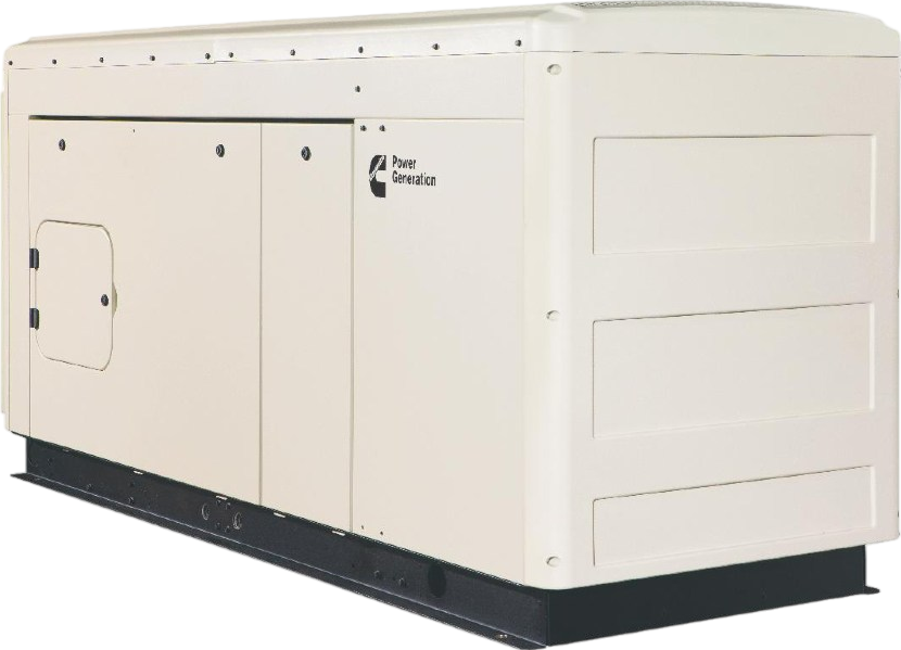 Cummins RS60 60kW Standby Generator - Quiet Connect™ Series, Liquid Cooled, 3 Phase, 120/208V, LP/NG Compatible (Model A054F821) - Ideal for Home Backup Power, Emergency Use & Commercial Applications